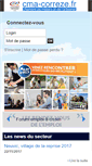 Mobile Screenshot of cma-correze.fr